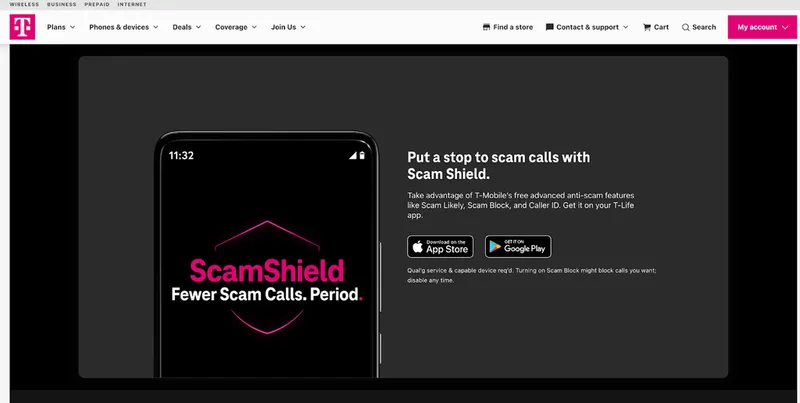 Carrier-level scam protection: T-mobile scam shield Carrier-level scam protection: T-mobile scam shield