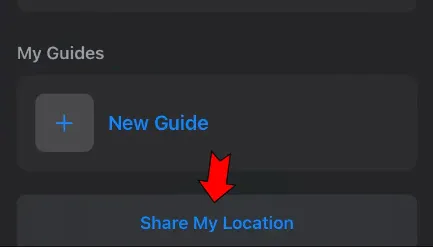 share my location