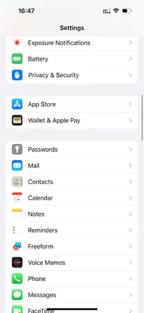 battery settings battery settings