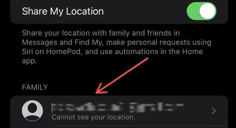 get location sharing information get location sharing information
