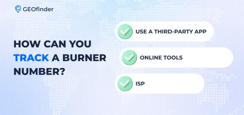 How to trace a burner phone number different methods explained by GEOfinder How to trace a burner phone number different methods explained by GEOfinder