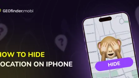 how to hide location on iphone