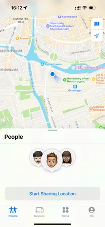 start sharing location start sharing location